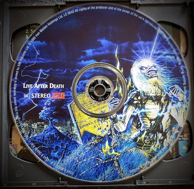 IRON MAIDEN 2 CD Live After Death