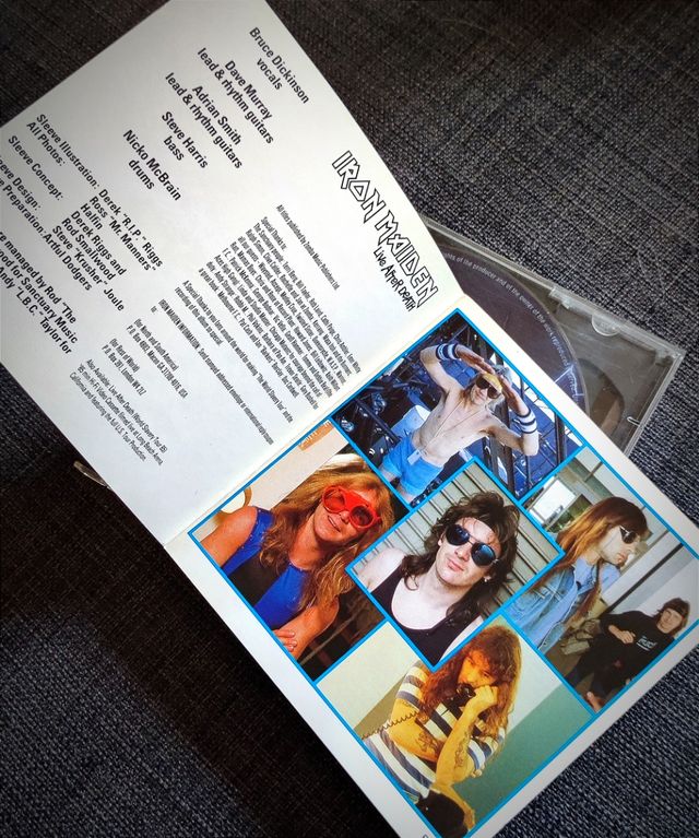 IRON MAIDEN 2 CD Live After Death