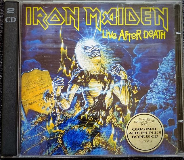 IRON MAIDEN 2 CD Live After Death