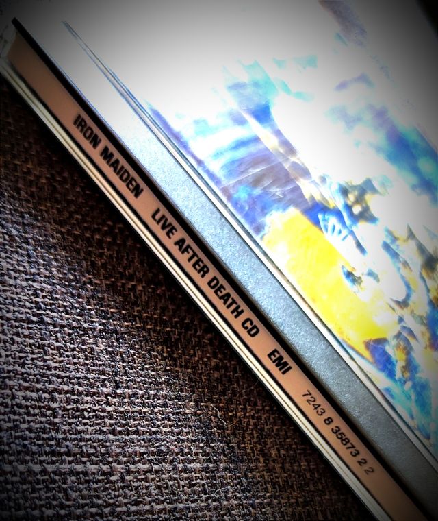 IRON MAIDEN 2 CD Live After Death