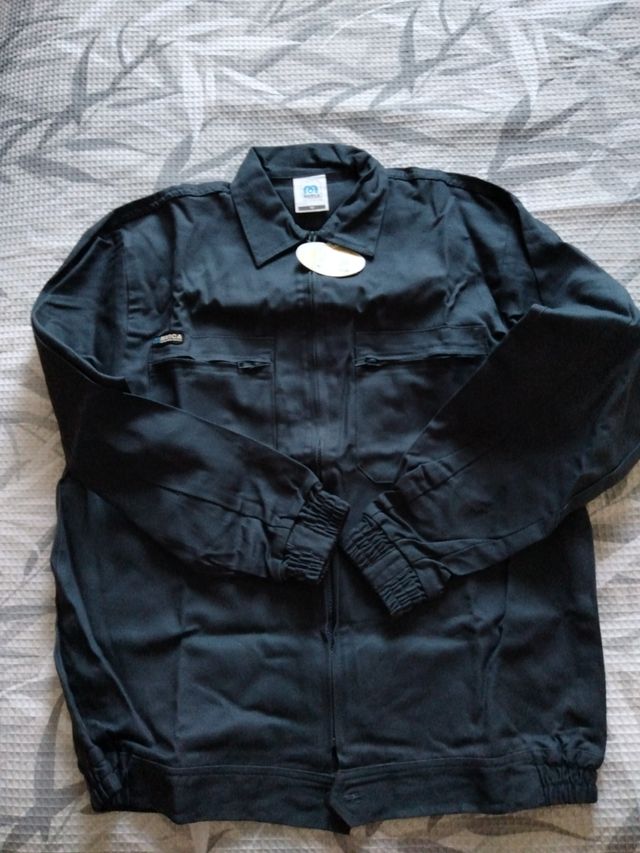 Chaqueta de trabajo azul marino