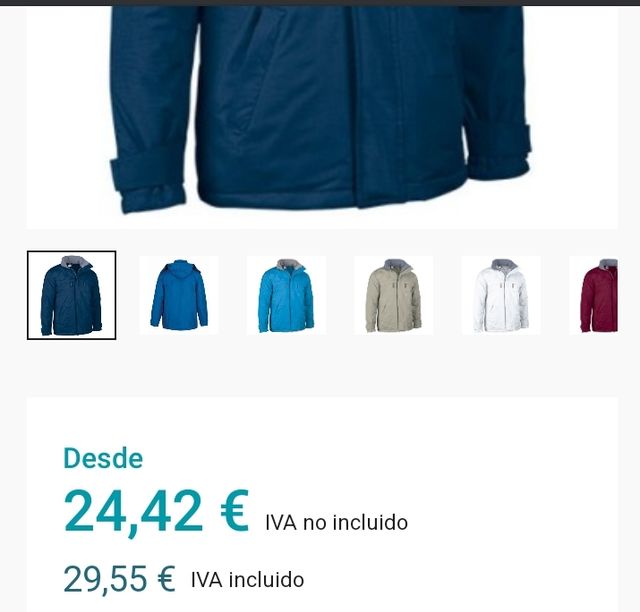 Chaquetón de trabajo