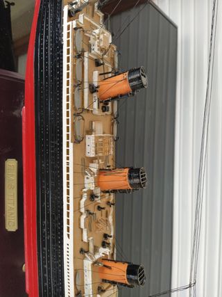 Maqueta del Titanic