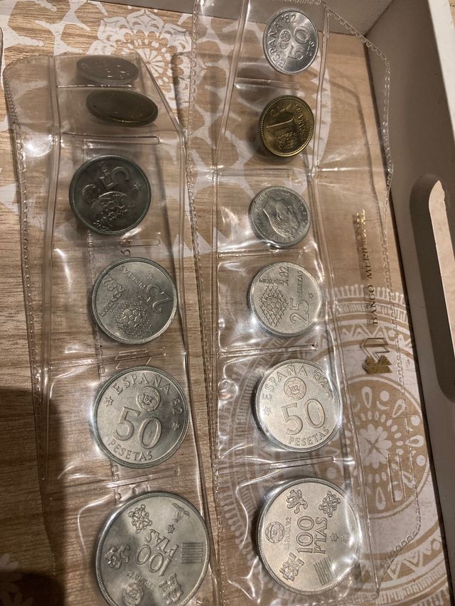 Colección monedas pesetas