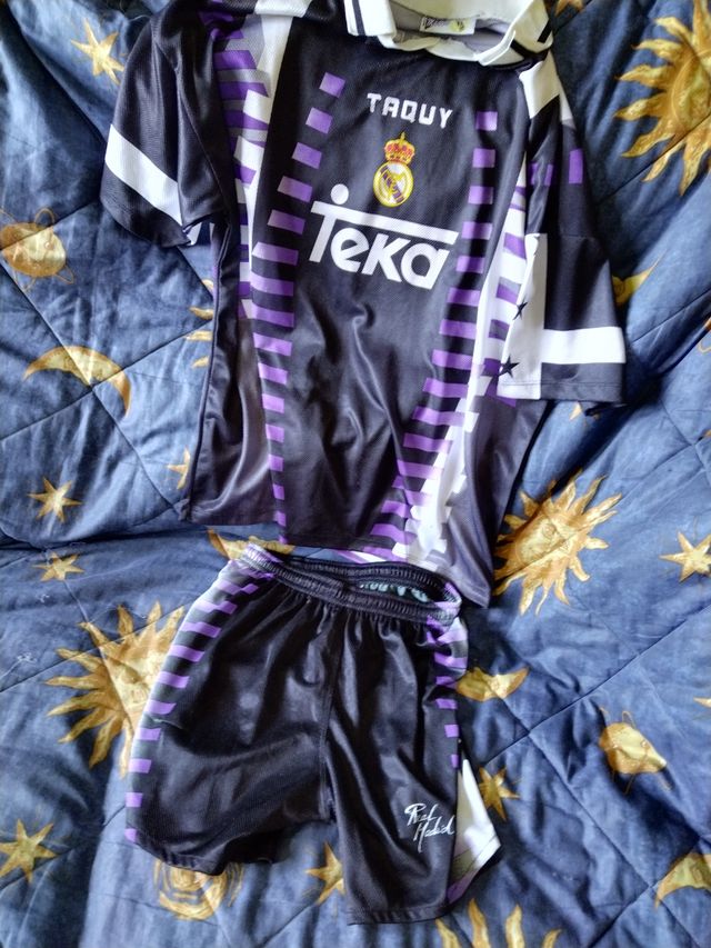 Conjunto Real Madrid suker made Spanish