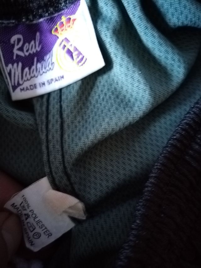 Conjunto Real Madrid suker made Spanish