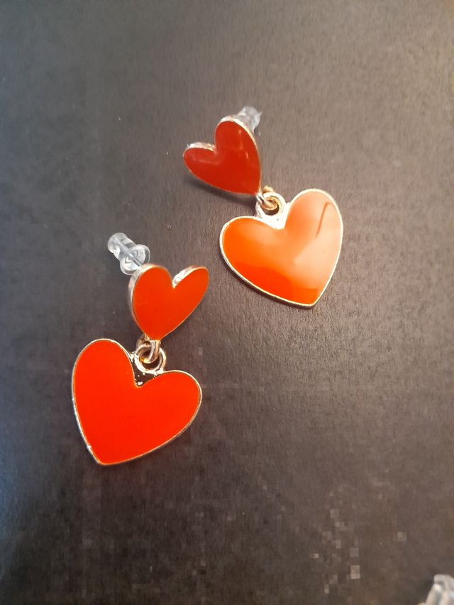 Lote 5 pares de pendientes