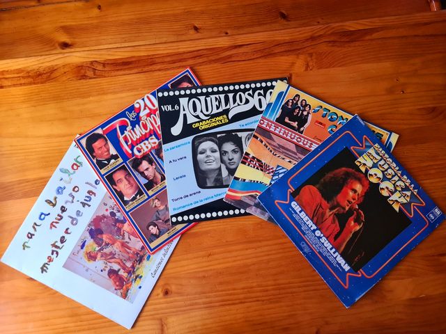 Colección LP's de vinilo.