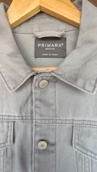 chaqueta vaquera hombre primark