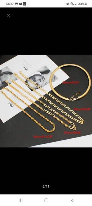 acesorios mujer pendientes cadena pulsera ect..