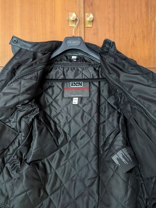CHAQUETA CUERO MOTO 