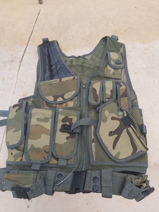Chaleco caza y pesca