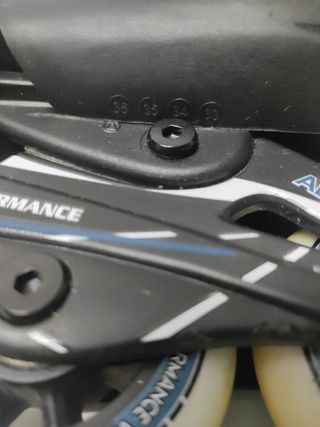 Patines en línea marca Hudora