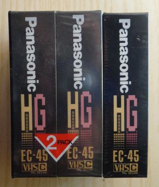 Cintas de Video VHS-C, Precintadas!!