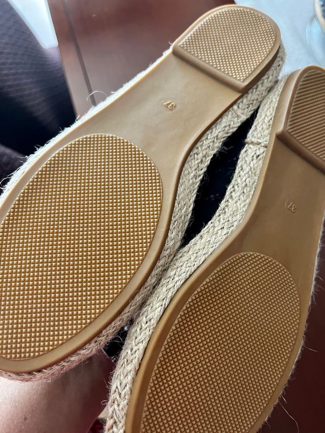 Alpargatas tipo esparteñas N 36