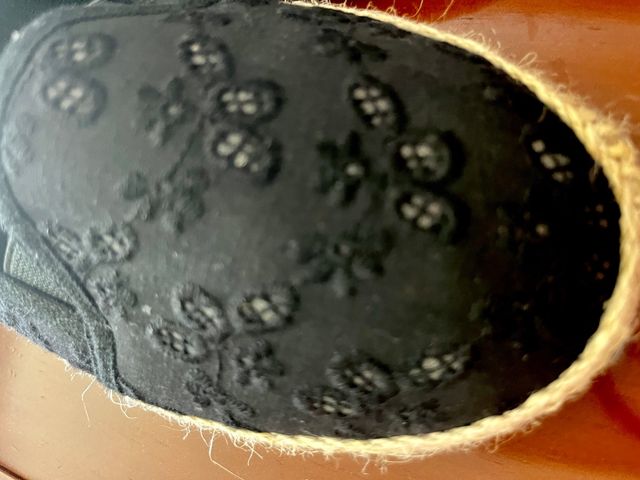 Alpargatas tipo esparteñas N 36