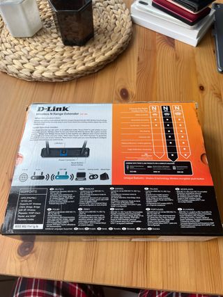 Router WIFI amplificador señal D-Link DAP1360