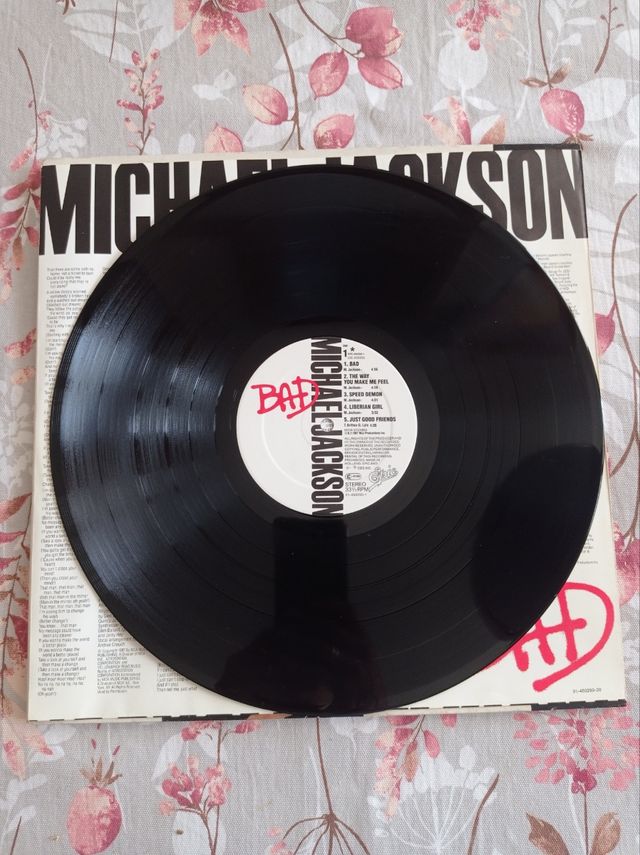 Disco vinile 33 giri Bad Michael Jackson 
