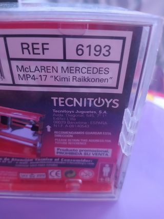 Scalextric F1 con urna