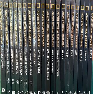 Atlante National Geographic 20 volumi