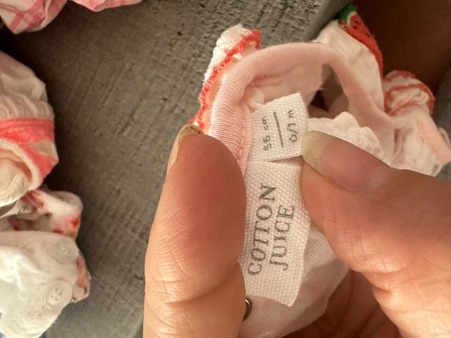 Lote ropa bebé Verano niña 0-3 meses