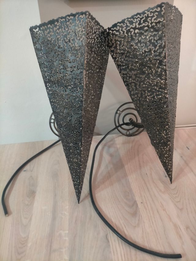 Lámparas de hierro forjado