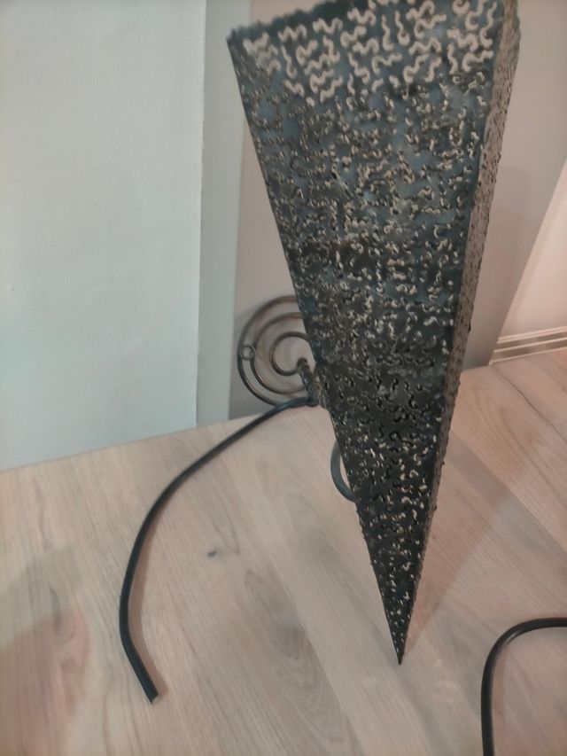 Lámparas de hierro forjado