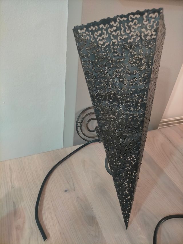 Lámparas de hierro forjado