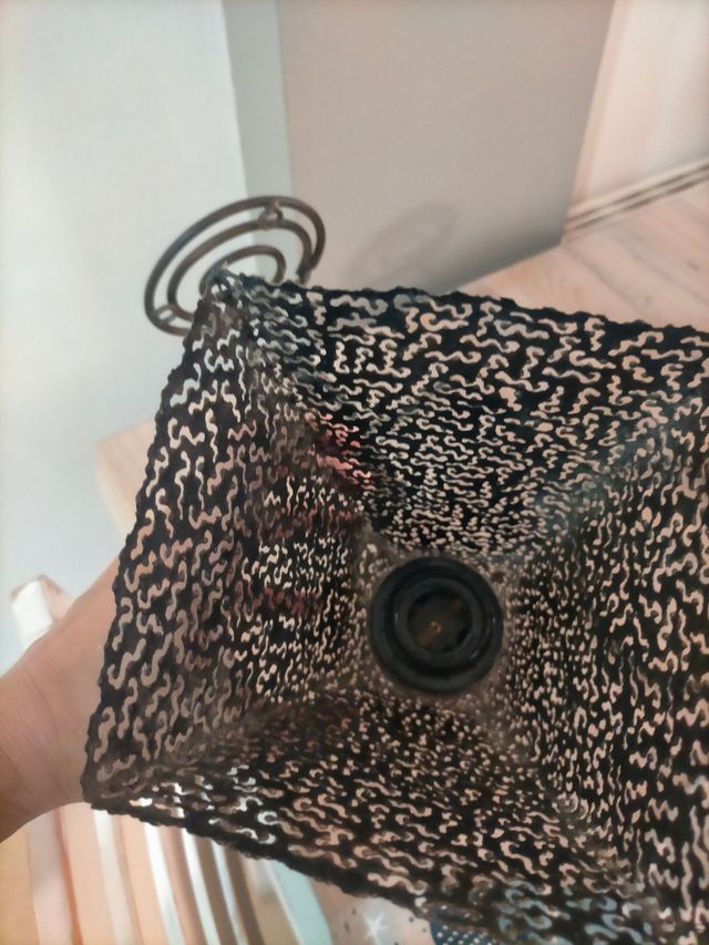 Lámparas de hierro forjado