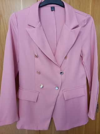 Blazer rosa sin estrenar