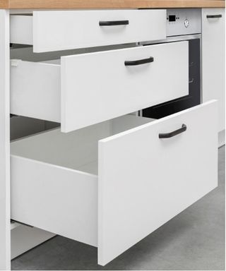 Cocina en kit Estéreo en ele. Brillo. En stock