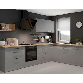 Cocina en kit Estéreo en ele. Brillo. En stock