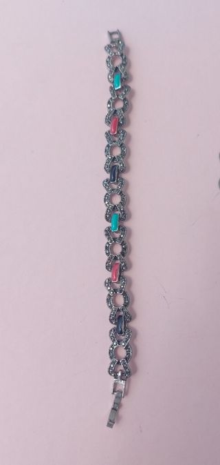 Bracciale etnico pietre