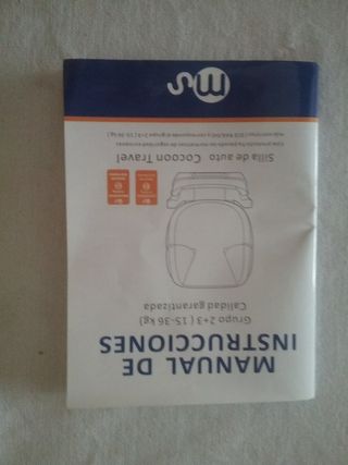 Sillita para coche Cocoon Travel grupo 2+3 (15-36)