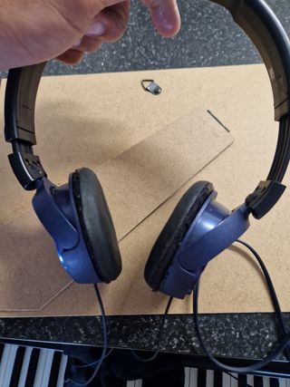 cascos Sony azules p