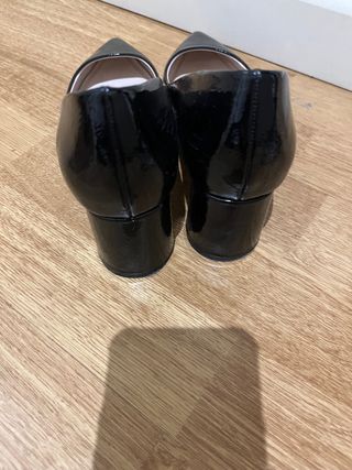 Zapatos de tacón  negro 38 Zara
