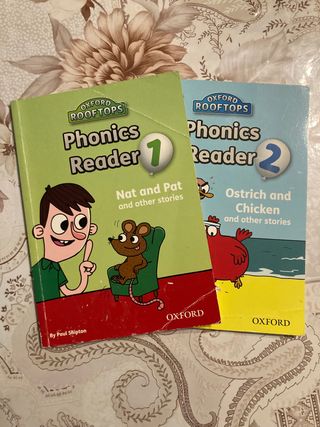 Libros de Inglés phonics reader