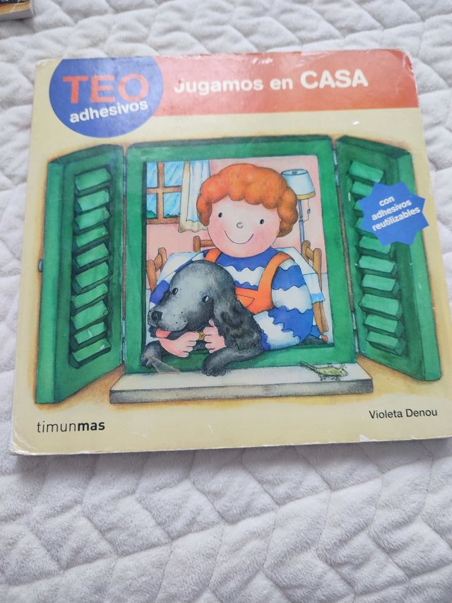 libro Teo jugamos en casa