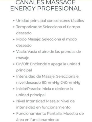 Presoterapia Massage Seven-liner + carro