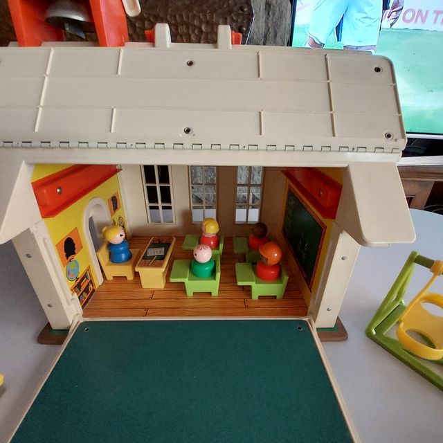 Casa escuela de Fisher Price años 80