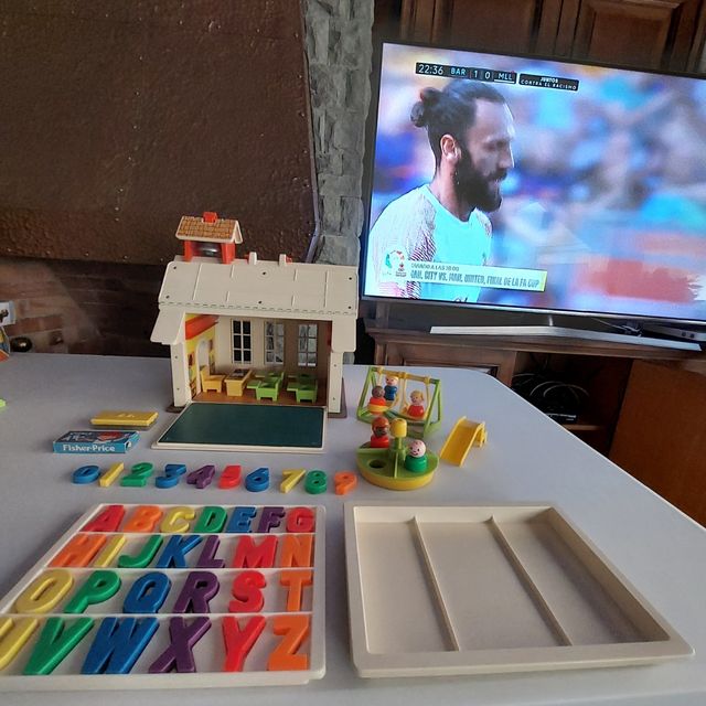 Casa escuela de Fisher Price años 80