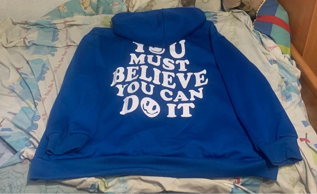 Sudadera 4XL | Azul eléctrico