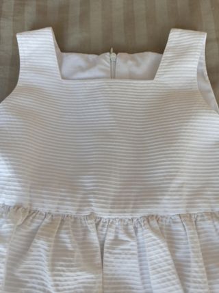 Vestido blanco talla 6