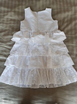 Vestido blanco talla 6