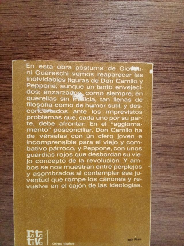 Don Camilo y los Jóvenes de Hoy Giovanni Guareschi