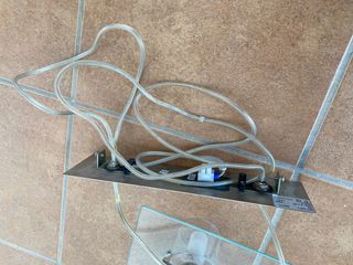 Lámpara de techo de cristal