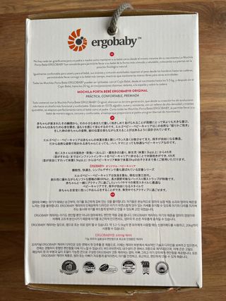 Mochila ergonómica bebé Ergobaby