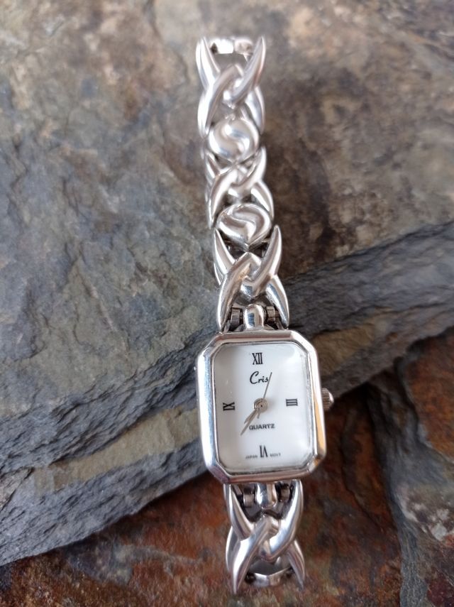 Reloj plata de ley