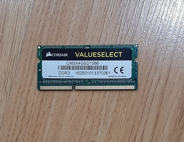 Memoria de Alto Rendimiento 4 GB, DDR3, SODIMM