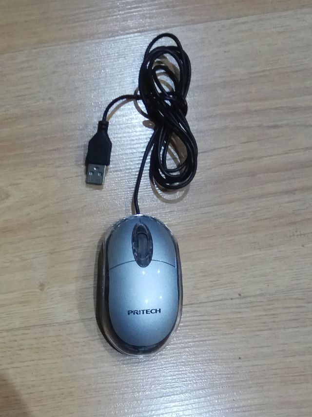 Ratón usb Pritech con retroiluminación